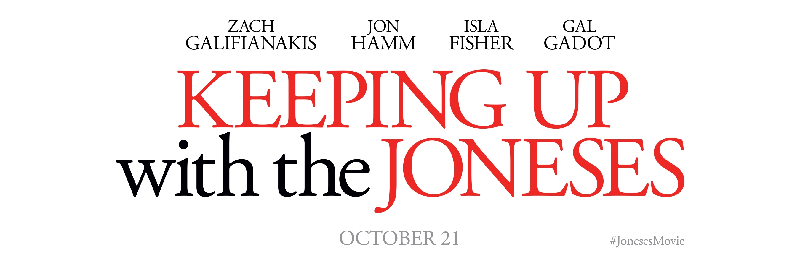Keeping Up With The Joneses - Banner