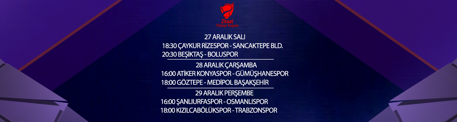 a2 4.hafta maç programı